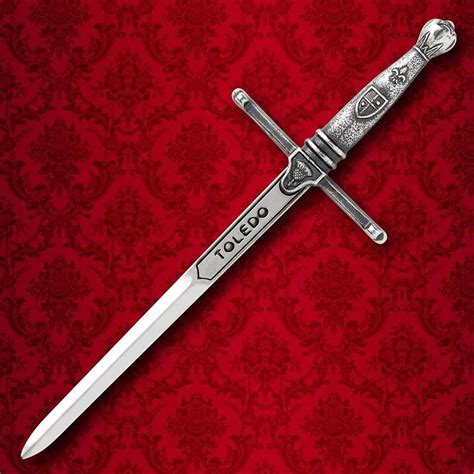Contrary to common opinion based on movies and smallsword fencing, the rapier, especially the earlier rapier, was often a heavy and clumsy weapon, built for reach rather than speed. . Toledo letter opener sword
